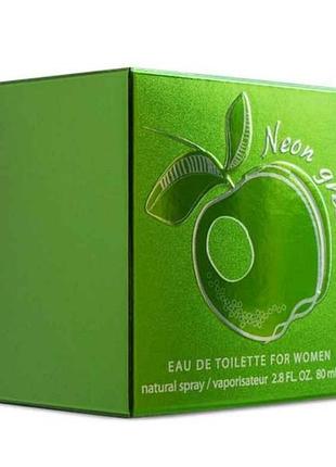 Туалетна вода neon green 80 мл. тм аромат