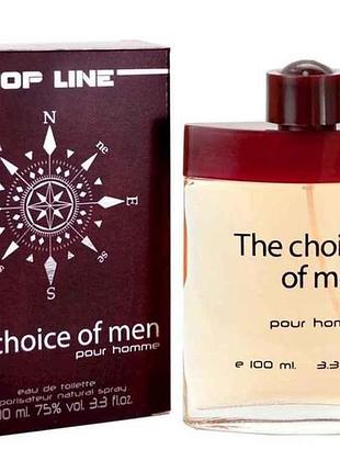 Туалетная вода чел. the choice of men (100мл.) тм top line