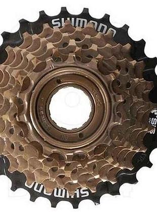 Трёхщетка 7хвыс tz-500 14-28т коричневый тм shimano