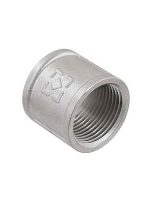 Муфта 1 латунь, вв, dn25, никель, mr03 тм raftec