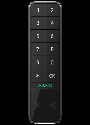 Бездротова клавіатура ajax keypad outdoor jeweller (8eu) asp black