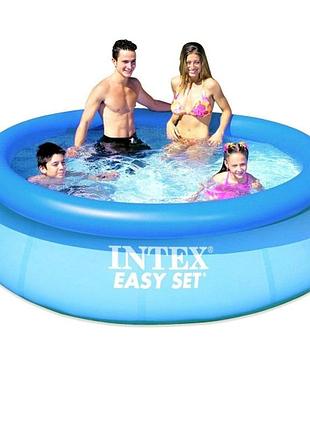 Наливной, надувной бассейн intex 28110 (244*76 см, 2420 л)