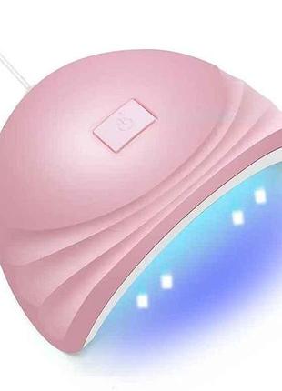 Лампа для маникюра uv-led sun 54вт (usb port) арт.194 (1321) тм omkara