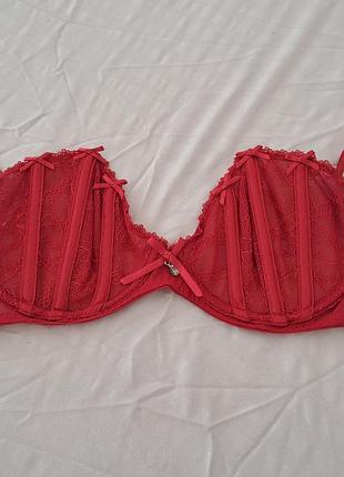 Красный женский бюстгальтер ann summers 70b
