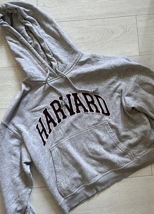 Сіре худі harvard