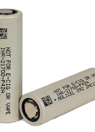 Аккумулятор li-ion 4,2ah 3.7v 21700 molicel inr21700-p42a