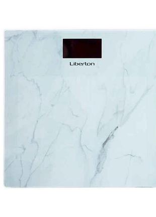 Весы напольные 180кг lbs-0802 тм liberton