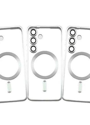 Накладка magsafe matte samsung full camera для s25/s931u silver тм gerlax