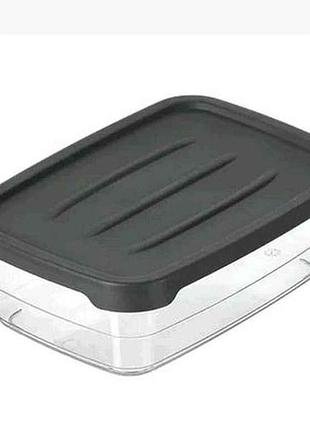 Контейнер 1,2 л прямоугольный vetra asd277 тм asude plastik