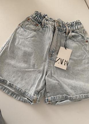Джинсові шорти zara