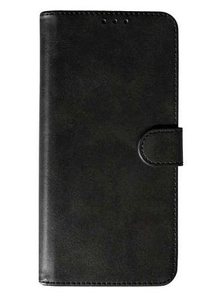 Чехол-книжка redmi flip cover leather для note 14 5g черный тм gerlax