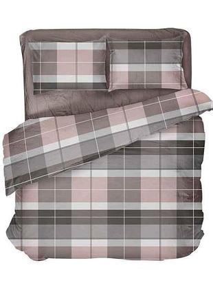 Комплект постельного белья евро 50*70 арт.p-0146 микрофибра тм lelit