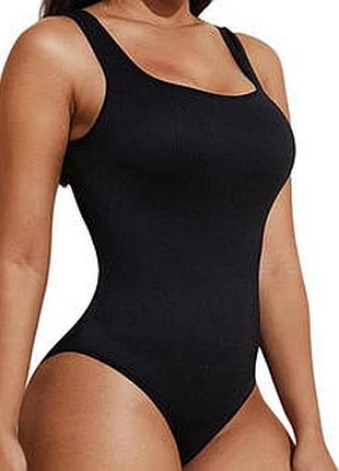 Корректирующий боди с утягивающим эффектом 4xl, черный / корректирующее белье / утягивающий боди