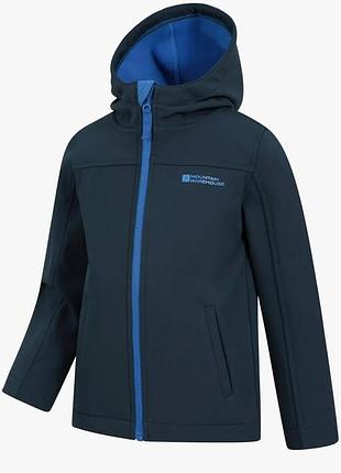 Демисезонная куртка софтшелл шерпа mountain warehouse,164cm