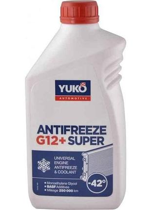 Антифриз antifreeze-40 (super g12 carboxylate) красный 1кг тм yuko