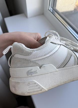 Кроссовки женские, белые, lacoste