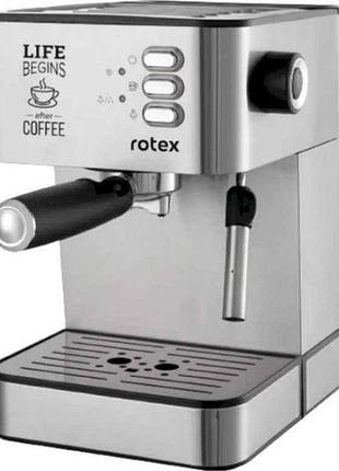 Кавоварка 850вт rcm750-s life espresso тм rotex