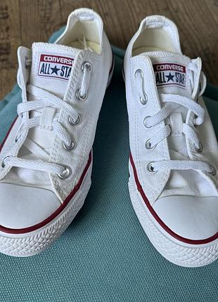 Кеди білі converse 36.5 р 23см