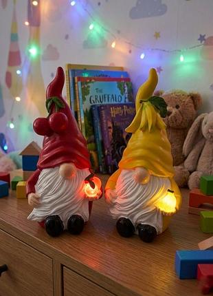 Декоративні гноми-нічники з led-підсвіткою (25 см)