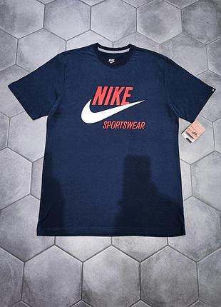 Футболка nike sportswear size l/xl original 100% cotton