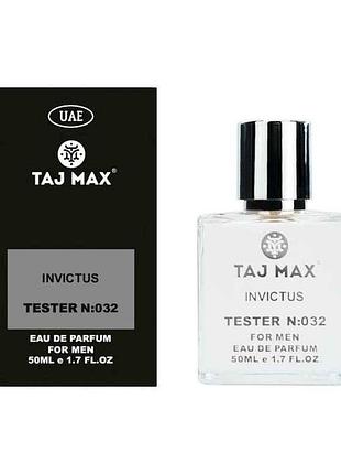 Парфумована вода для чоловіків 50мл тестер №032 paco rabanne invictus тм taj max