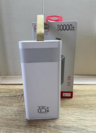 Повербанк 30000 levino n-50 з індикатором заряду швидка зарядка