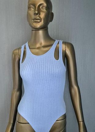 Боді блакитне zara