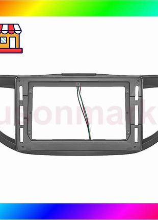 Bs переходная рамка honda best mix crv 2012-2017 (tk 0012) 10.1" gray bas77/n