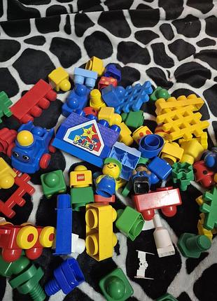 Конструктор lego duplo, и mega blok 220 шт 2