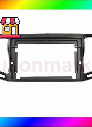 Bs переходная рамка volkswagen best mix sharan 2010-2022 seat alhambra 2010-2022 9" (4657) bas77/n