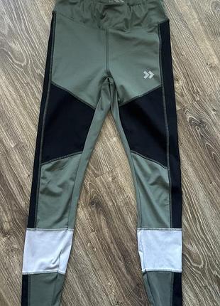 Спортивні лосіни оливкові xs-s