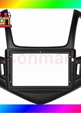 Bs переходная рамка chevrolet best mix cruze 2012-2016 9" black bas77/n