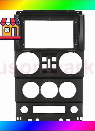 Bs переходная рамка jeep best mix wrangler 2007-2010 (4 doors) (7882) 9" bas77/n