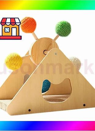 Bs игрушка когтеточка для best mix кошек taotaopet y0034 игровой центр мельница bas77/n