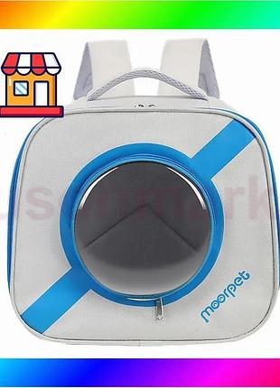 Bs рюкзак-перенесення для кішок best mix taotaopets 241109 window blue bas77/n