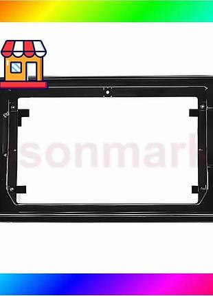 Bs переходная рамка peugeot best mix 308 2013-2017 (pe 029t) 10" black bas77/n
