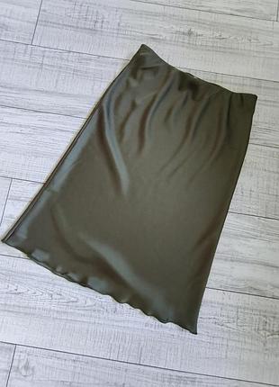 Юбка атласная женская h&amp;m