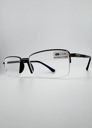 Очки для коррекции зрения с диоптриями fedrov eyewear 529 c2 black +5.0