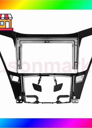 Bs переходная рамка hyundai best mix sonata 2009-2014 (hy 107n) 7068 9" black bas77/n