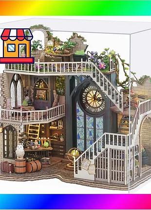 Bs 3d конструктор румбокс best mix cute room lv-003-b magic house будиночок чарівника у стилі гаррі по bas77/n