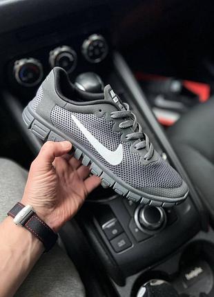 Кроссовки мужские nike free run 3.0 gray