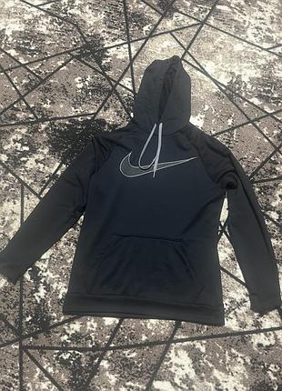 Худі nike dri-fit black lightweight hoodie