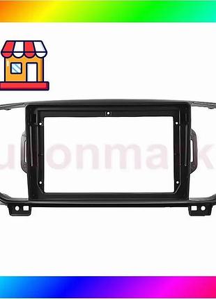 Bs переходная рамка kia best mix sportage 4 2015-2018 9" (tk 0033) black bas77/n