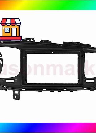 Bs переходная рамка kia best mix optima iii (tf) 2013-2015 k5 2013-2015 9" (ky 124n) black bas77/n