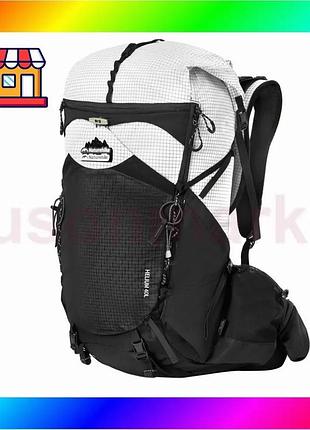 Bs рюкзак туристичний naturehike best mix helium cnk2450xb016 (40 л) білий m bas77/n