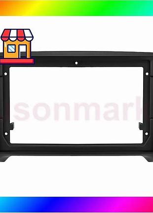 Bs переходная рамка audi best mix tt (8j) 2006-2014 (6590) 9" black bas77/n