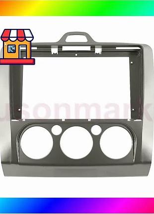 Bs переходная рамка ford best mix focus 2005-2011 manual ac (fr 110n) 9" gray bas77/n