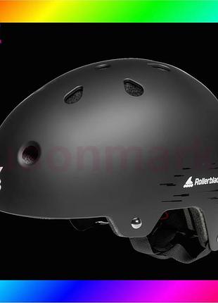 Bs шлем для роликов best mix rollerblade downtown black 55-58 см bas77/n