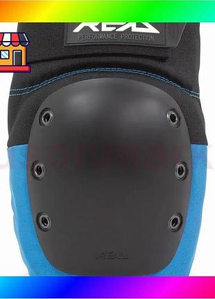 Bs наколенники rekd ramp best mix knee pads blue размер l bas77/n