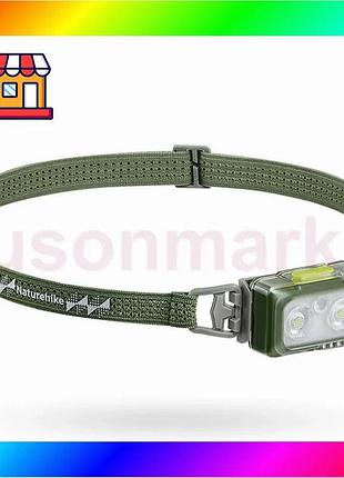 Bs ліхтар налобний naturehike best mix cnk2550zm011 (зелений) bas77/n